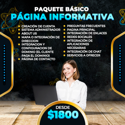 Paquete Básico Website Informativo